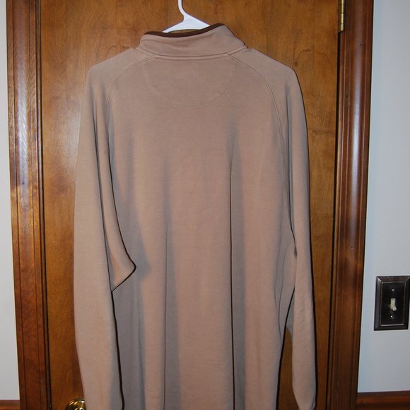 Ben Hogan 1/4 Zip  XL sweater pullover tan preowned - Picture 4 of 9